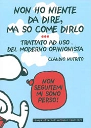 Claudio Nutrito - Non ho niente da dire, ma so come dirlo