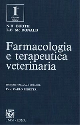 N.H.Booth, L.E. McDonald Farmacologia e terapeutica veterinaria di Adams H. R. immagine non disponibile