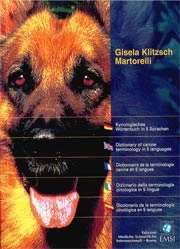 Gisela Klitzsch Martorelli Dizionario della terminologia cinologica in 5 lingue immagine non disponibile