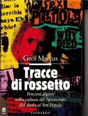 Greil Marcus Tracce di rossetto immagine non disponibile