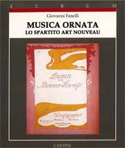 Giovann Fanelli Musica ornata - lo spartito art noveau immagine non disponibile