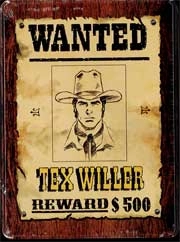 Mauro Bonelli, Roberto De Angelis Tex Willer Wanted (box) immagine non disponibile