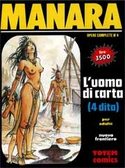 Milo Manara L'uomo di carta ( 4 dita ) immagine non disponibile