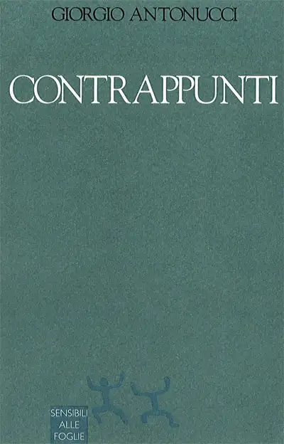 Giorgio Antonucci Contrappunti immagine non disponibile