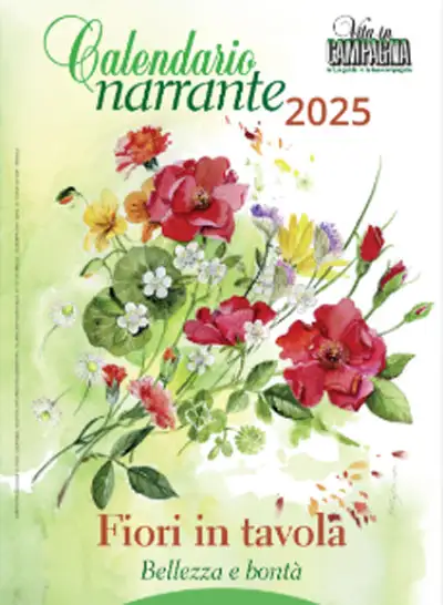 redazione Vita in Campagna  Calendario narrante 2025 fiori in tavola immagine non disponibile